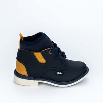 Coturno Infantil Masculino Kidy Max Comfort Marinho 22 / Azul Marinho
