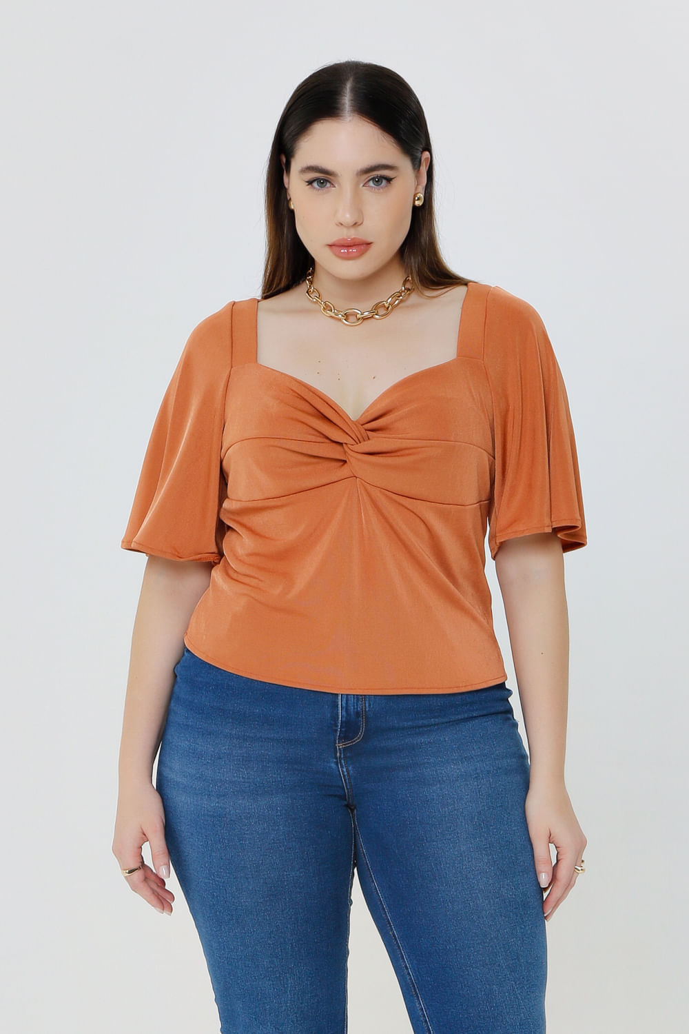 BLUSA CROP LARISSA MAIS GATA