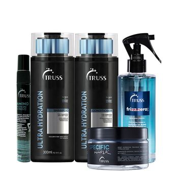 Kit Truss Ultra Hydration Frizz Specific (5 Produtos)