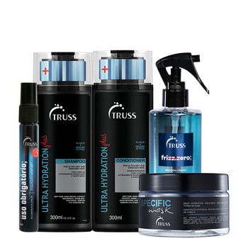 Kit Truss Ultra Hydration Plus Specific Frizz (5 produtos)