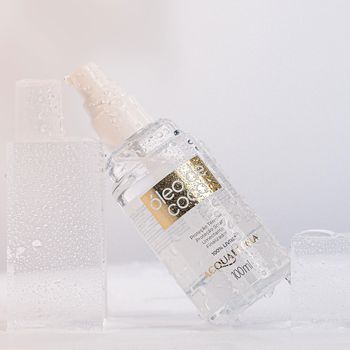 Kit Acquaflora 15 Beneficios Shampoo Condicionador Máscara  Leave-in e Óleo de Coco (5 produtos)