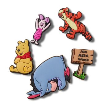 Jibbitz ursinho pooh pack 5 unico U / unico