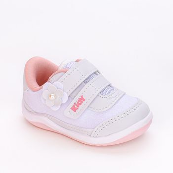 Tênis Infantil Feminino Kidy Colors Branca 16 / Branco