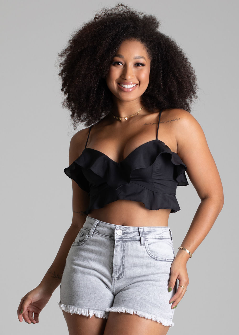 Shorts Jeans Sawary - 278392
