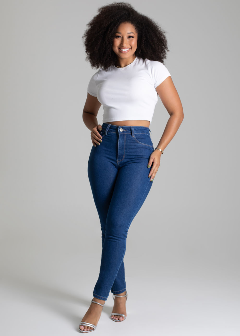 Calça Jeans Sawary Push Up - 278714