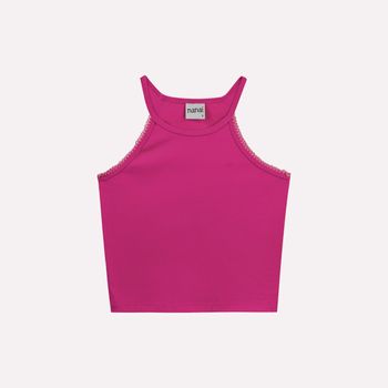 Conjunto Infantil Menina Estampa Tropical Nanai 12 / Pink