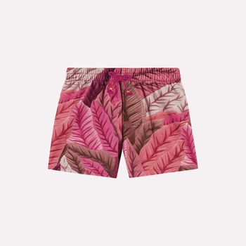 Conjunto Infantil Menina Estampa Tropical Nanai 12 / Pink