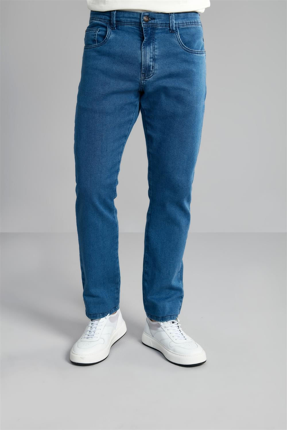 Calça Jeans Slim Fit - Lavagem Clara