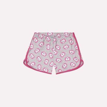 Pijama Brilha no Escuro Menina Kyly 4 / Mescla White