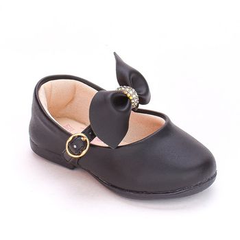 Sapatilha Infantil Feminino Laço Bebê Kidy Preto 16 / Preto
