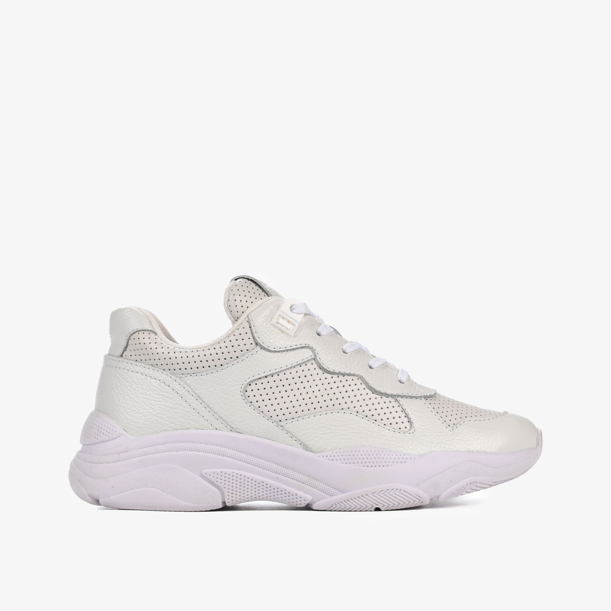 Tênis Off White Solado Robusto Couro