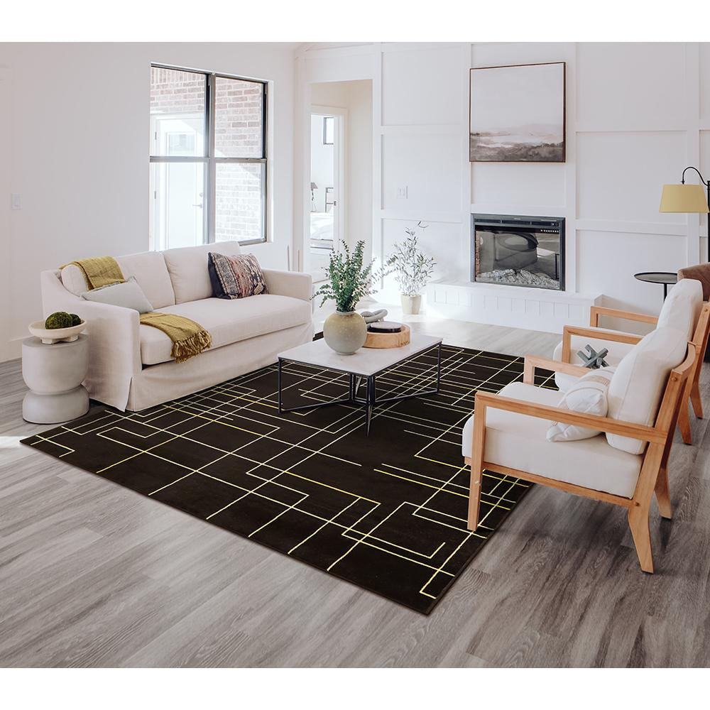 Tapete Para Sala Adana Trilho 1,33x1,90 São Carlos
