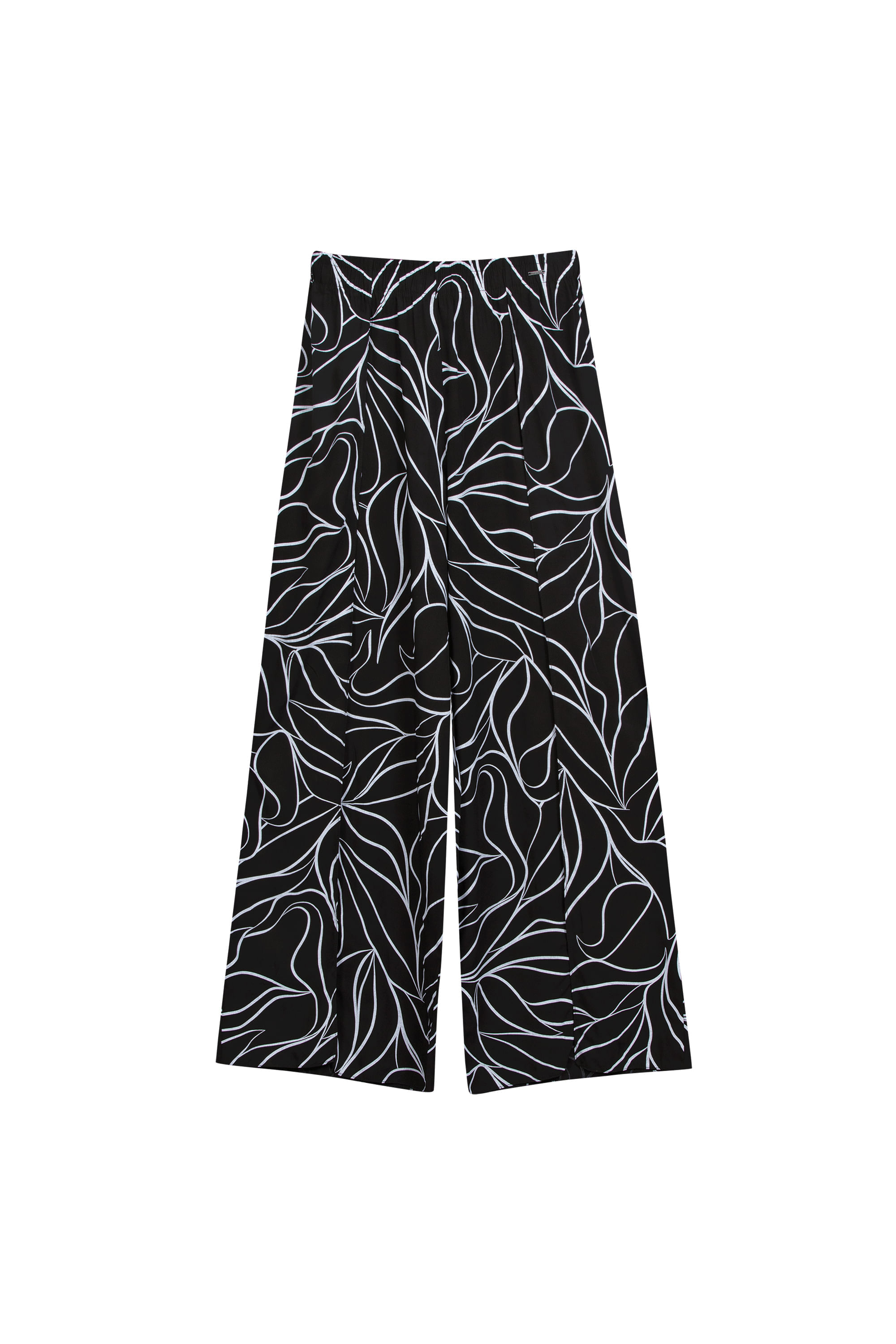 Calça Feminina Pantalona Marialícia Preto