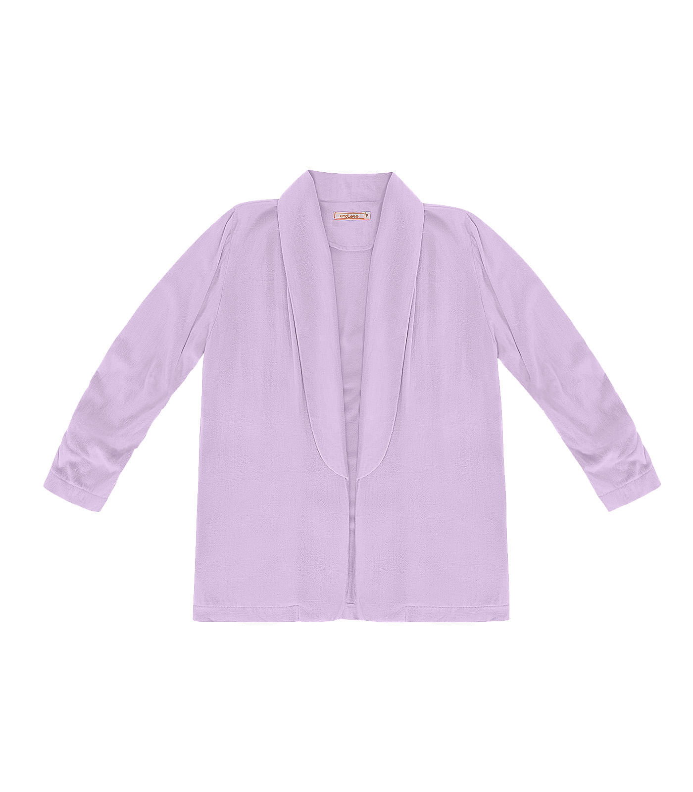 Blazer Feminino Em Linho Strong Endless Roxo