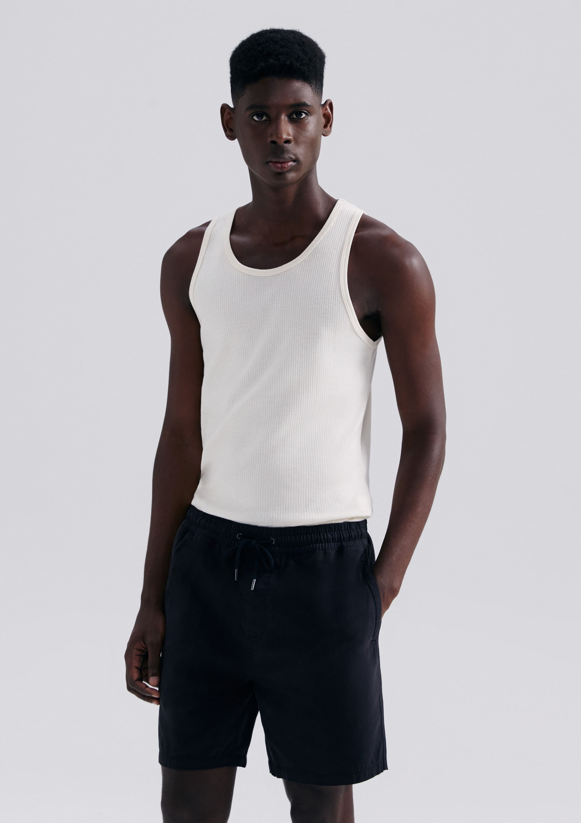 Shorts Masculino De Sarja