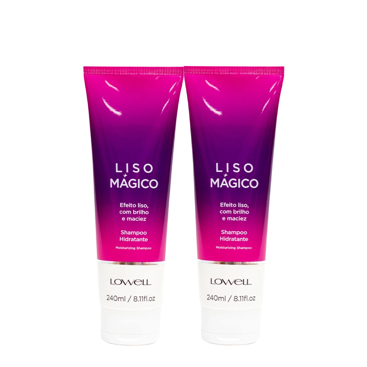 Kit Lowell Liso Mágico Shampoo Extra (2 unidades)