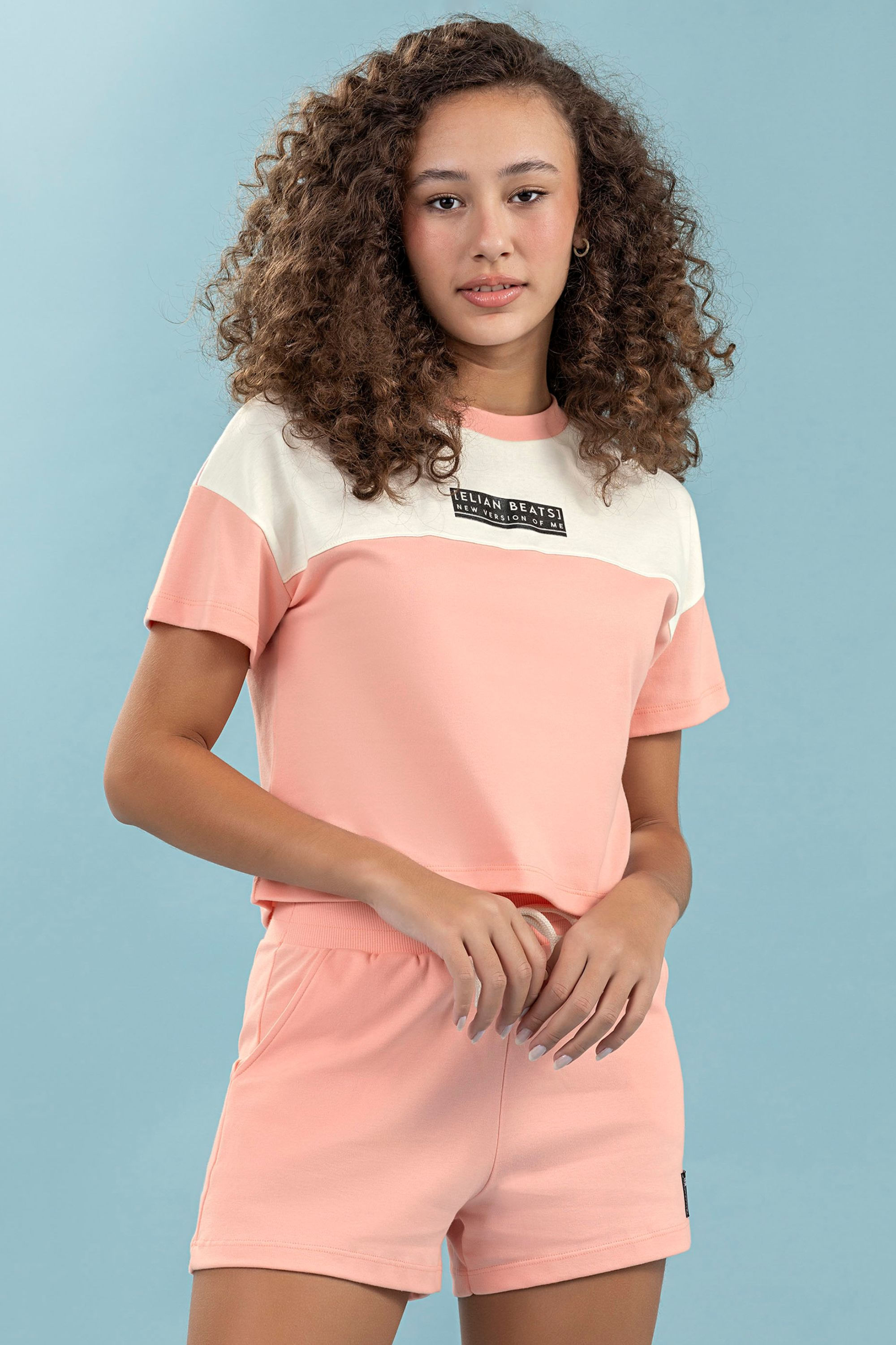Conjunto Juvenil Menina Beats Rosa