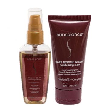 Senscience True Hue Color Protecting Tratamento 55ml e Inner Restore Intensif 50ml