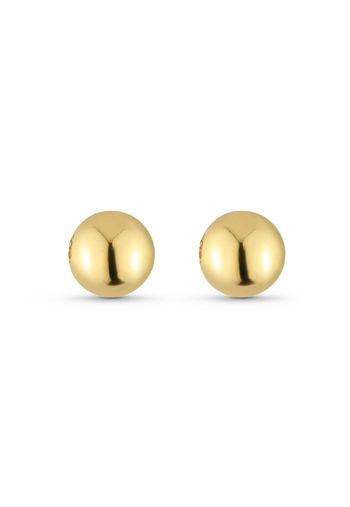 Brinco Semijoia de Bolinha Liso U / Dourado
