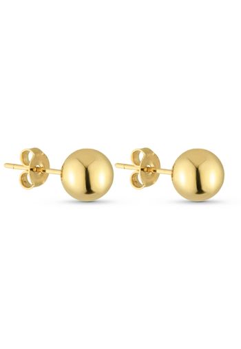 Brinco Semijoia de Bolinha Liso U / Dourado