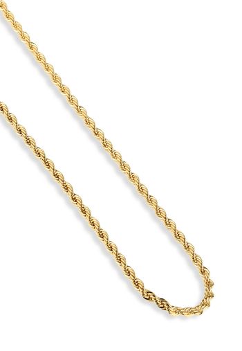 Corrente Semijoia Cordão Baiano Alto Brilho 2MM U / Dourado