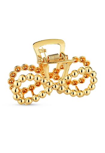 Prendedor De Cabelo Piranha Laço Com Esfera ÚNICO / DOURADO