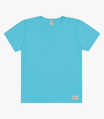Camiseta Infantil Masculina  Meia Malha Trick Nick Azul 6 / Azul