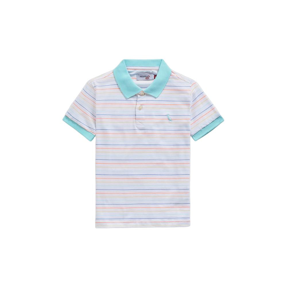 Polo Mini Malha Listra Flúor Reserva Mini