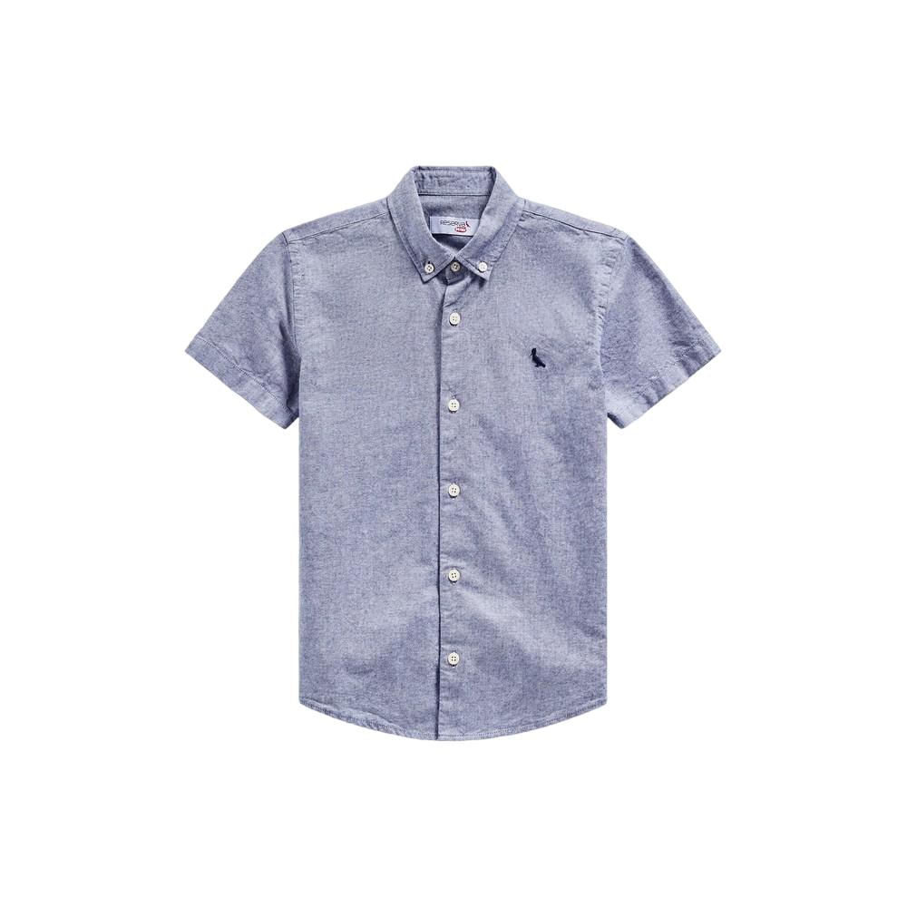 Camisa Mini Mc Oxford Color Reserva Mini