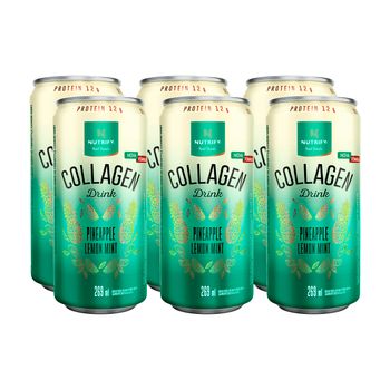 Collagen Drink Pack com 6 unidades / Pineapple Lemon Mint