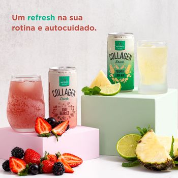 Collagen Drink Pack com 6 unidades / Pineapple Lemon Mint