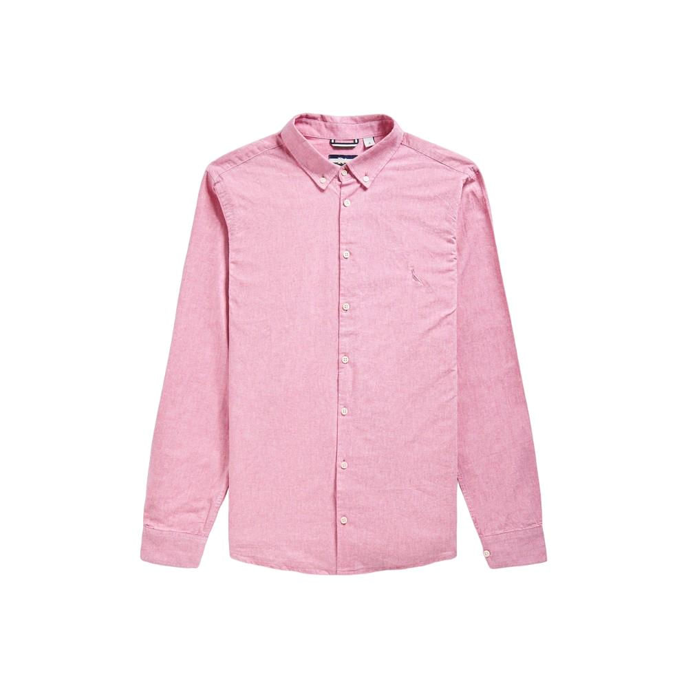 Camisa Ml Pf Oxford Color Reserva