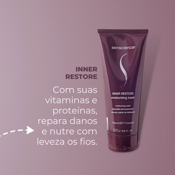 Kit Senscience True Hue Violet Shampoo Condicionador Máscara 200 e Óleo (4 produtos)