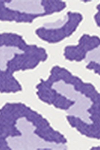 Legging Flare Cropped Infantil - Roxo 3-4 anos / Roxo