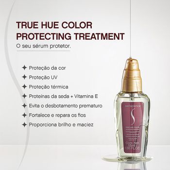 Kit Senscience True Hue Violet Shampoo Condicionador Máscara e Óleo (4 produtos)