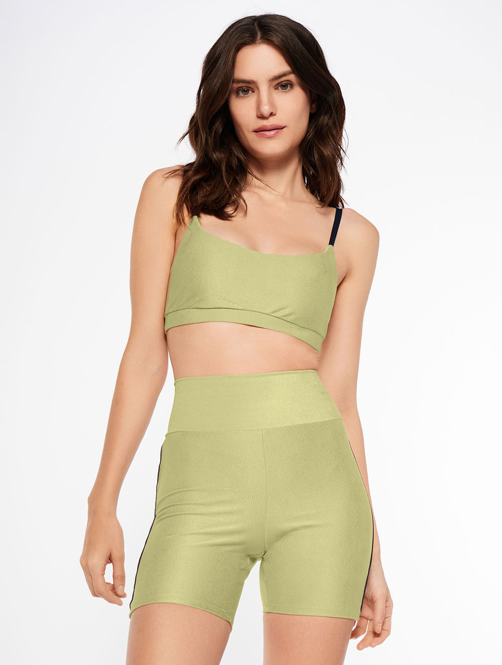 Top Alça Reta Liso Minimal