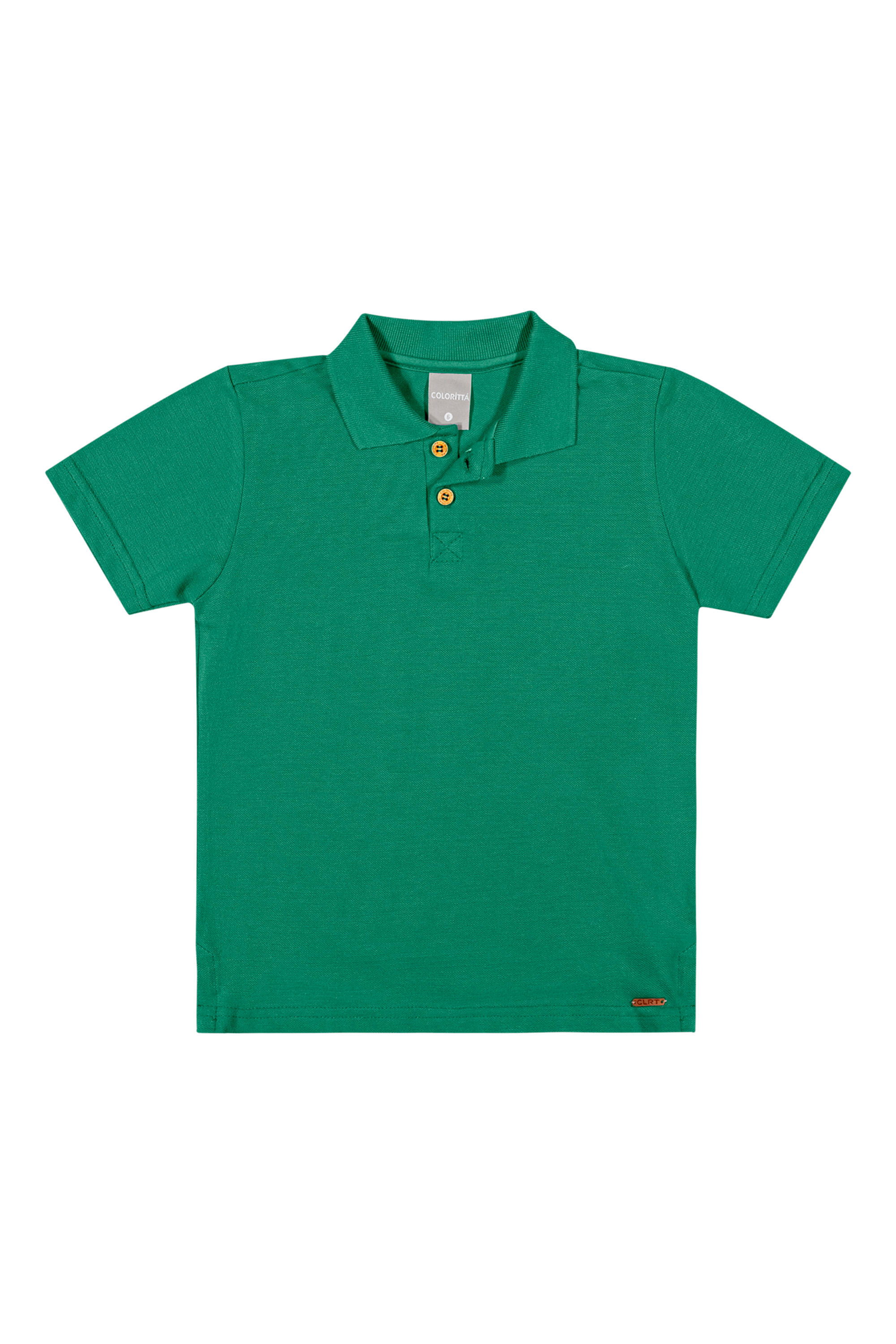Polo Infantil Menino Estilo Moderno Colorittá Verde