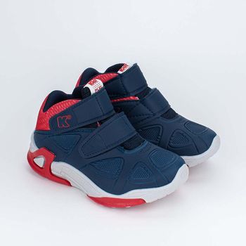 Tênis Infantil Cano Alto Kidy Play Carrinho Azul Marinho 25 / Azul Marinho