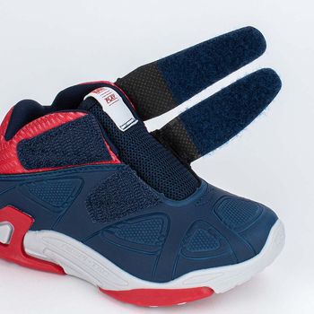 Tênis Infantil Cano Alto Kidy Play Carrinho Azul Marinho 25 / Azul Marinho