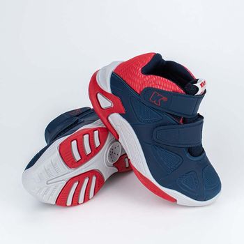 Tênis Infantil Cano Alto Kidy Play Carrinho Azul Marinho 25 / Azul Marinho