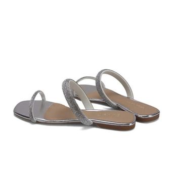 Rasteira Feminina Strass Duas Tiras Reflexo Ana Mello 35