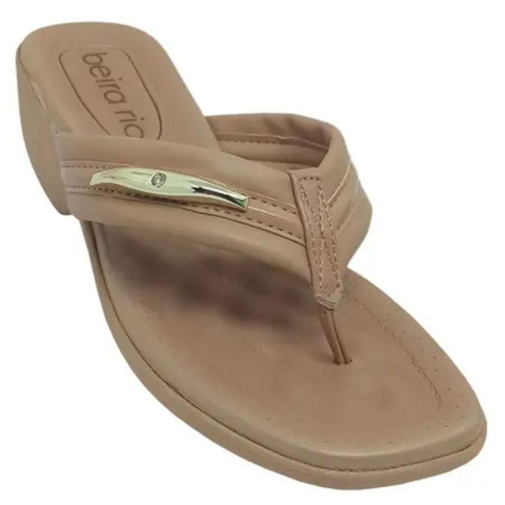 Tamanco Salto Médio Beira Rio Feminino  Comfort