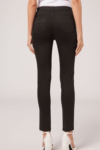 Calça Jeans Push-Up Eco - Preto PP / Preto