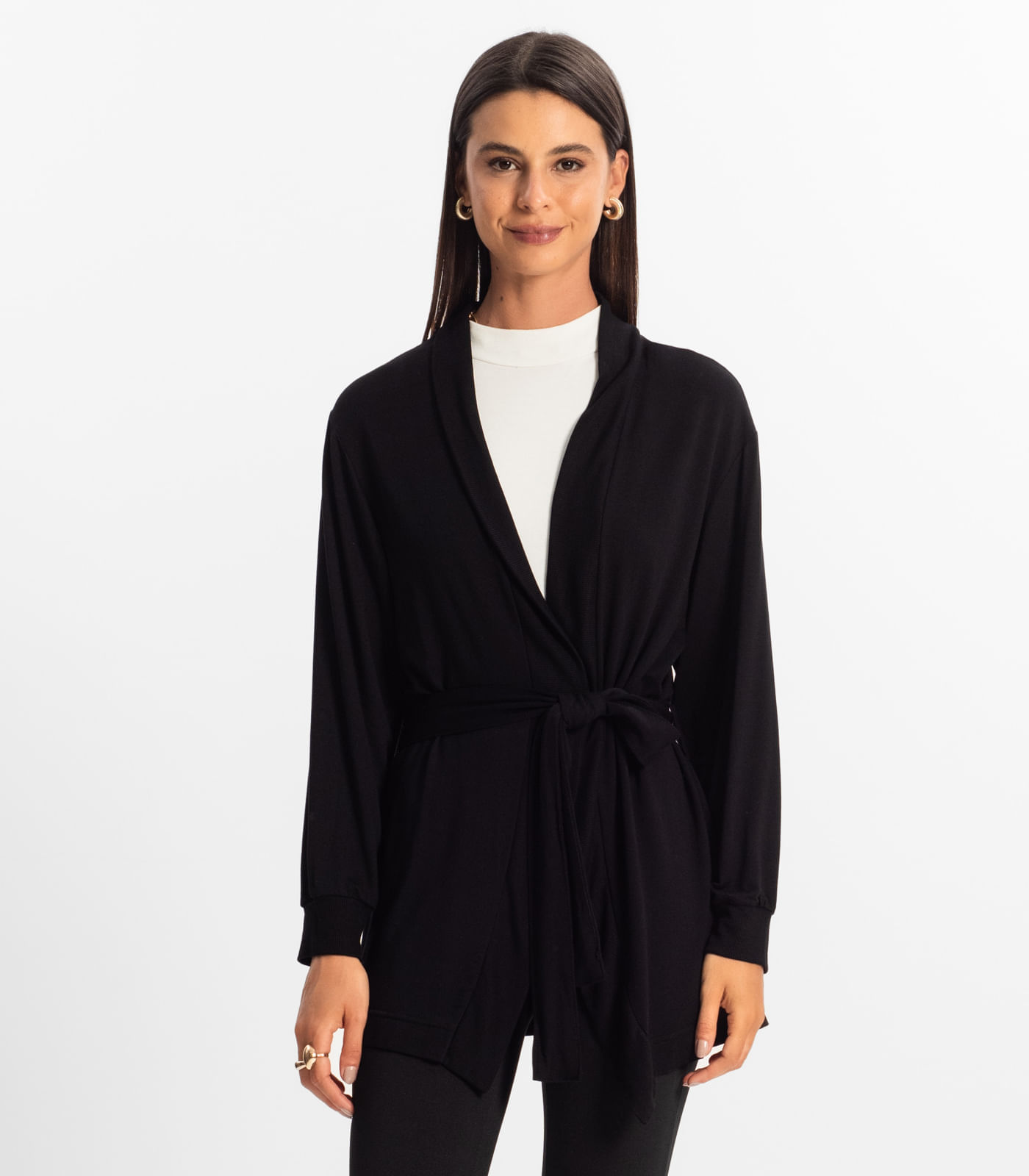 Cardigan Feminino Rovitex Preto
