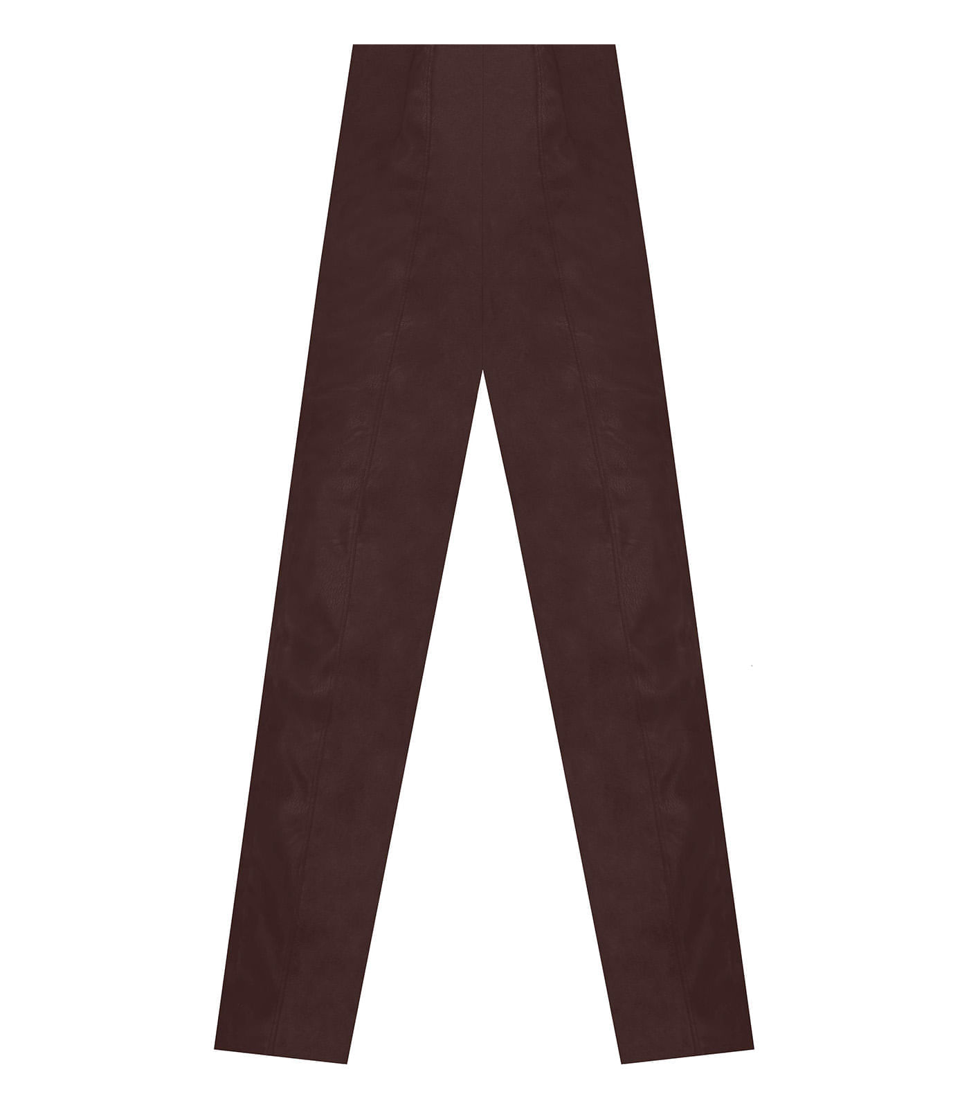Legging Juvenil Em Material Sintético Minty Marrom