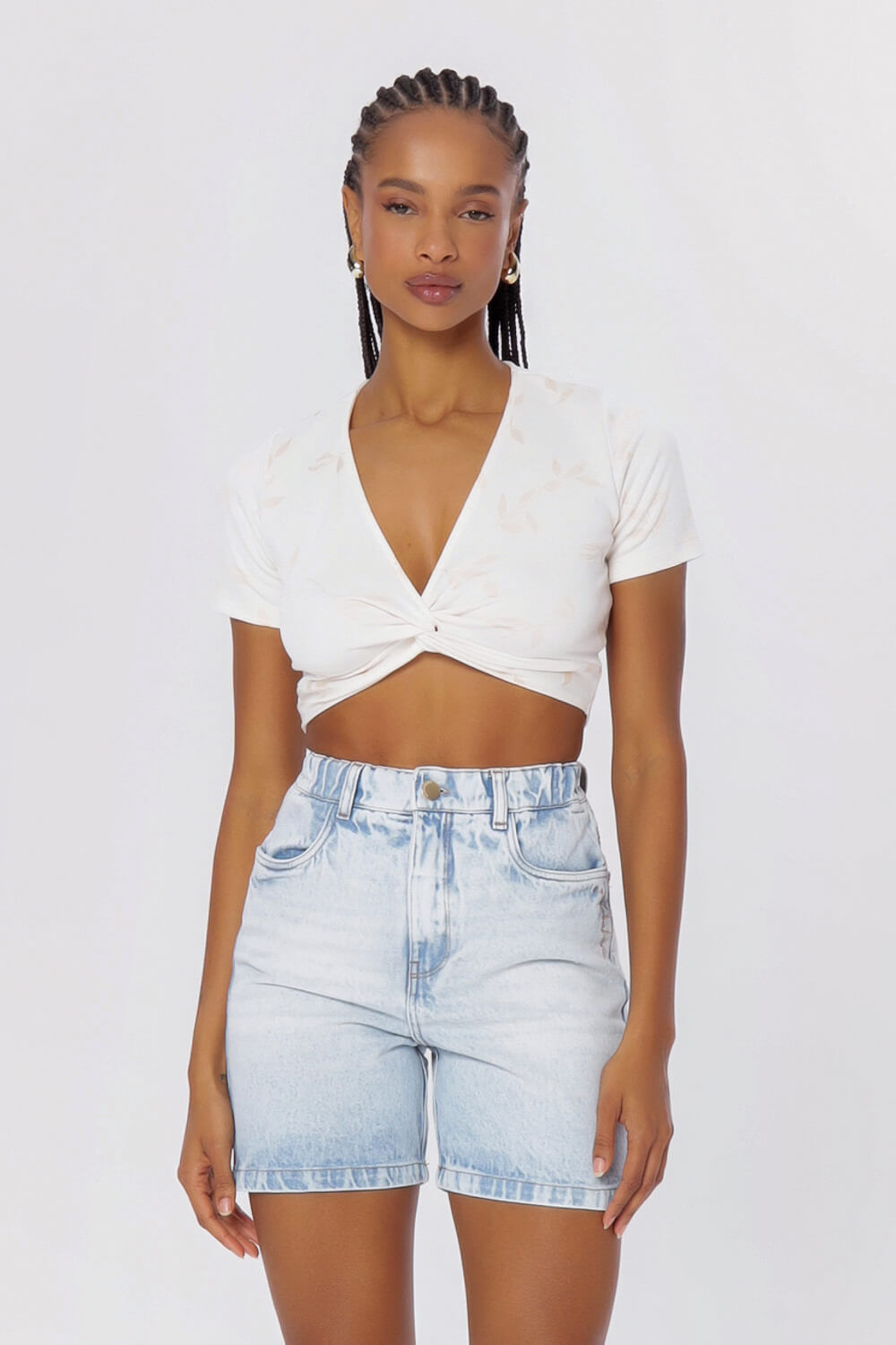 CROPPED GATA JEANS