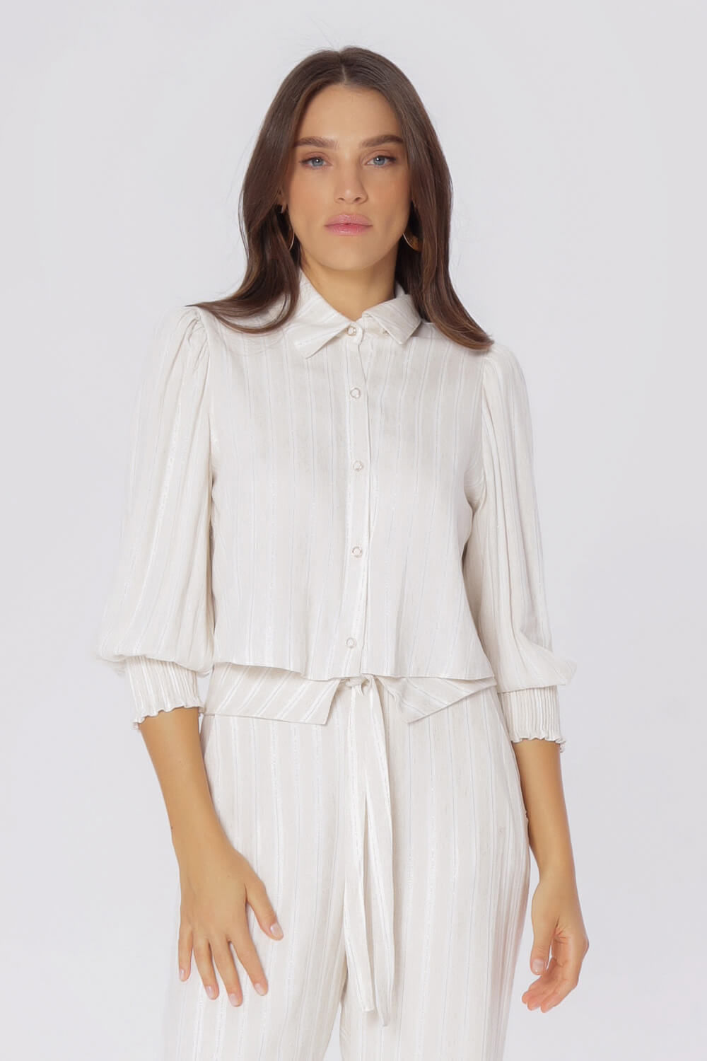 CAMISA LINHO LUREX
