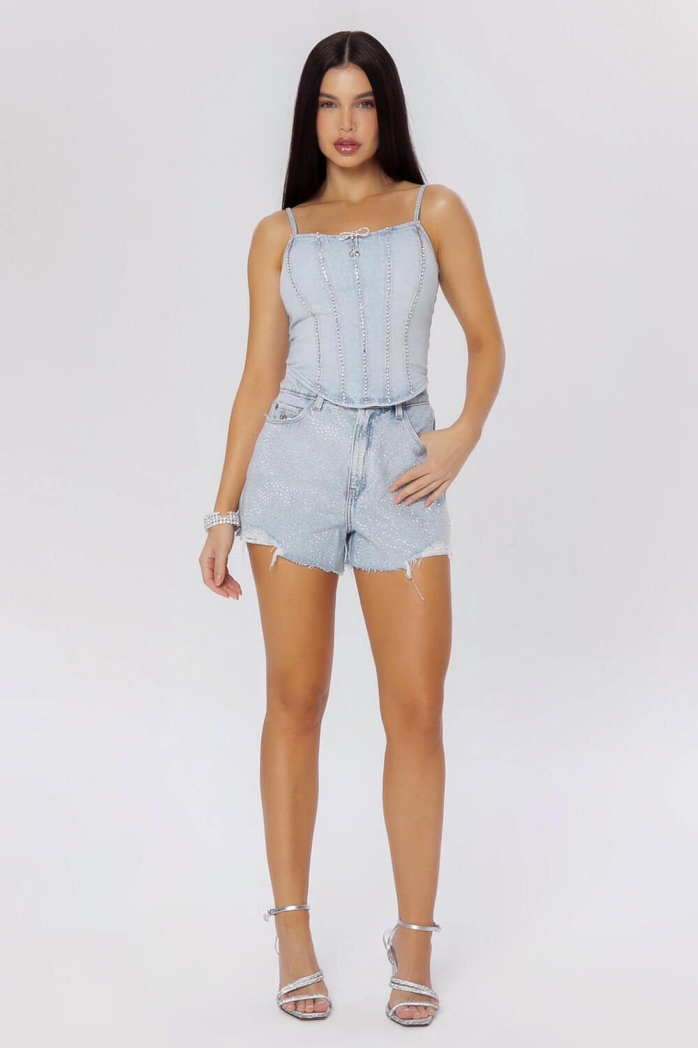 SHORTS 27 SHINE SUPER JEANS
