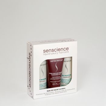 Senscience Kit Silk Moisture Intensif Travel Size (3 produtos)