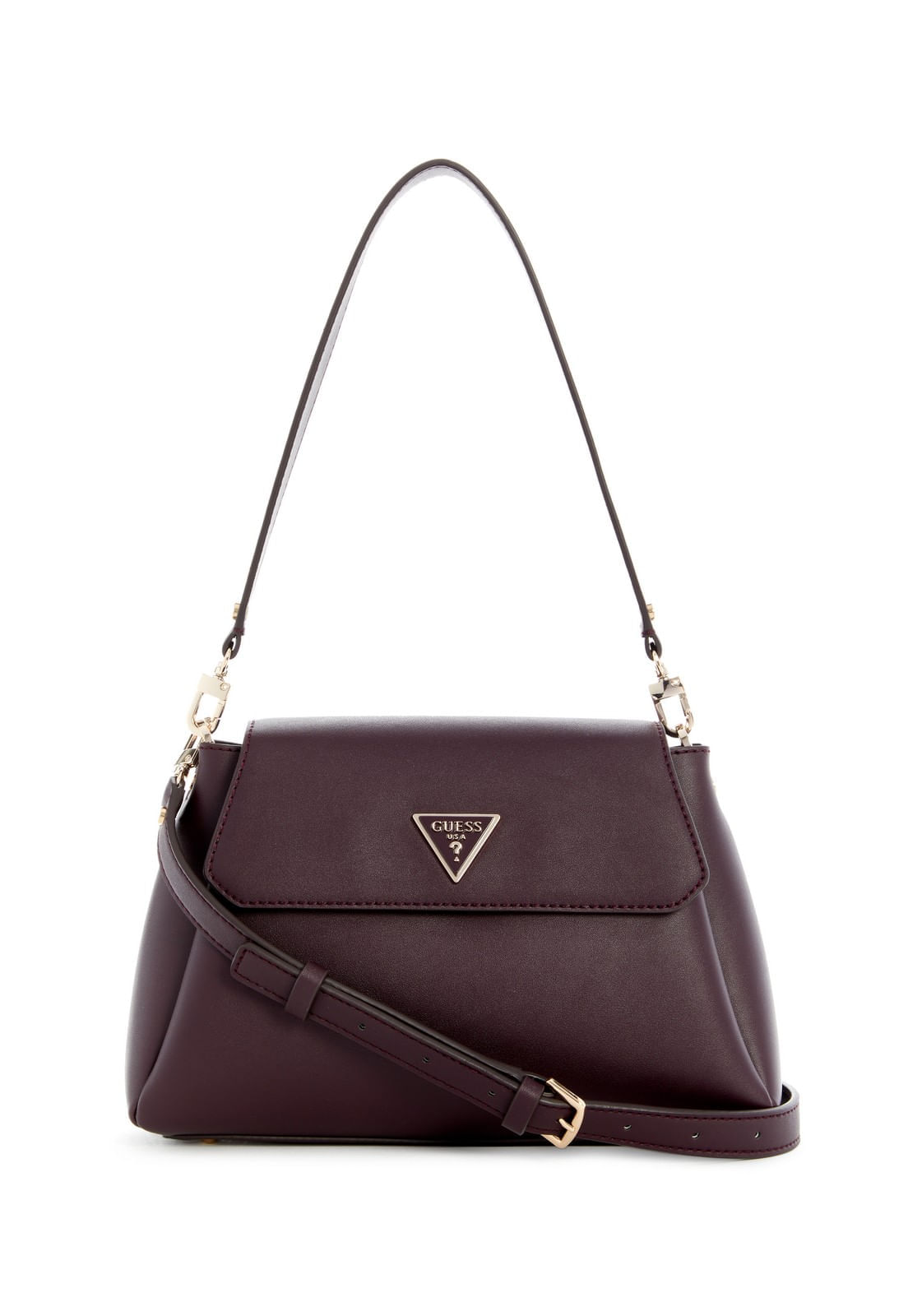 Bolsa Sora Girlfriend Flap Shoulder Bag Roxo